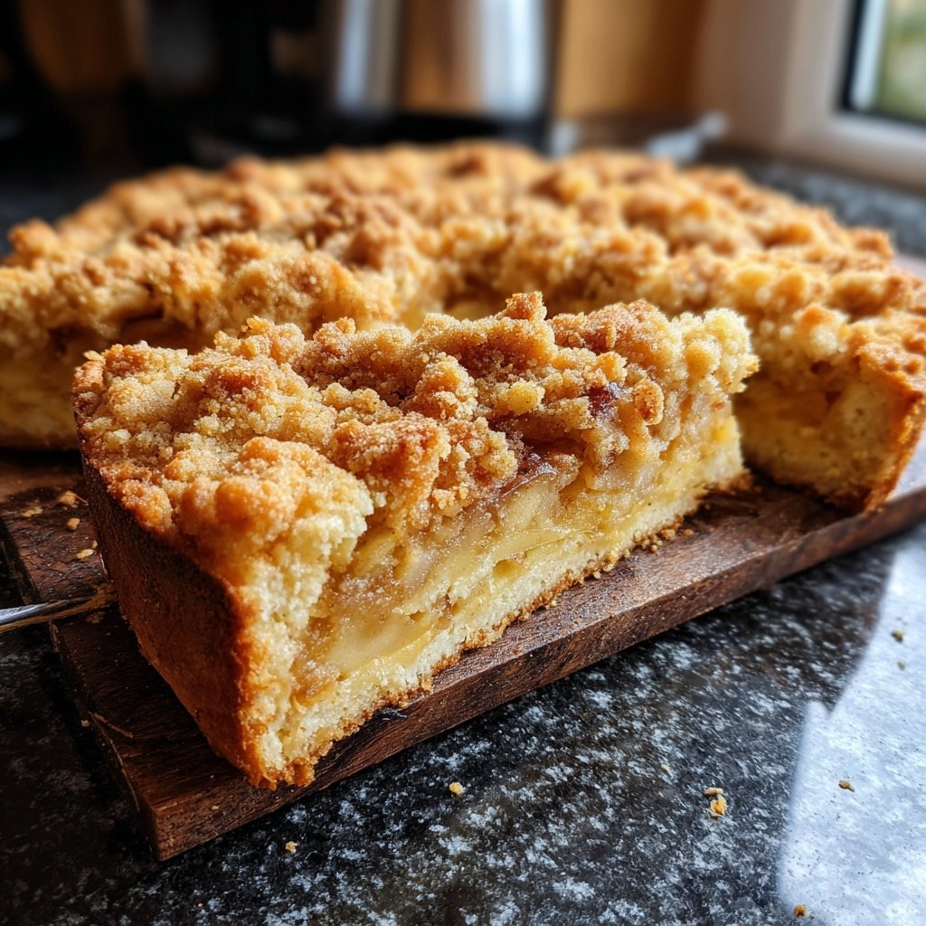 Backen & Desserts Apfelstreuselkuchen vom Blech