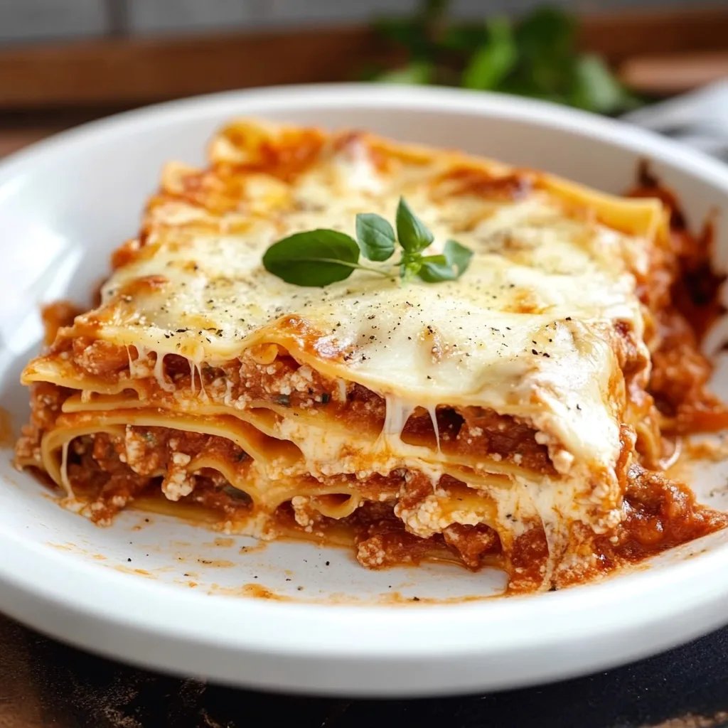 Klassisches Lasagne Rezept