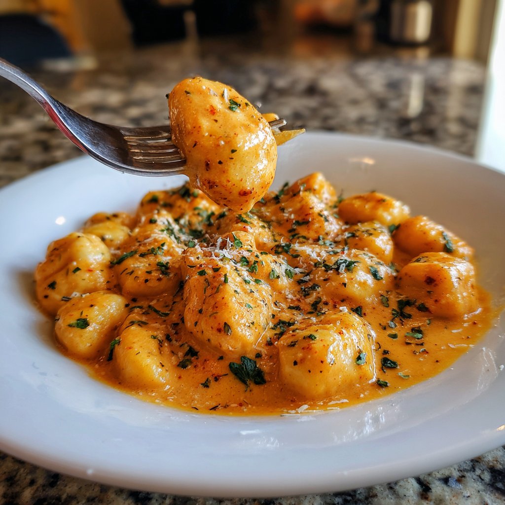 Gnocchi mit Kürbissauce