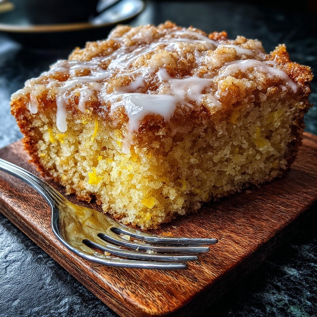 Karottenkuchen Mit Zitronenguss