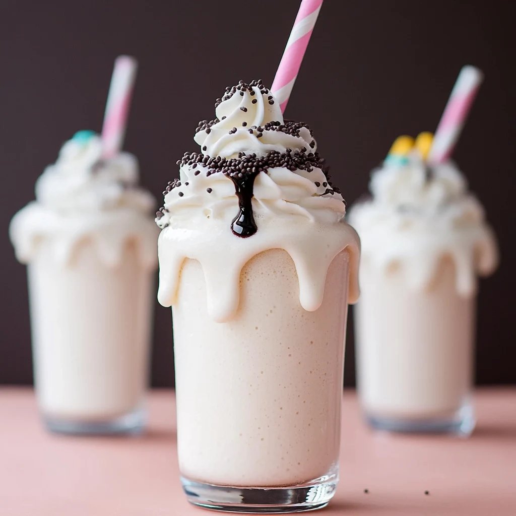 Ghostly Vanilla Milkshake