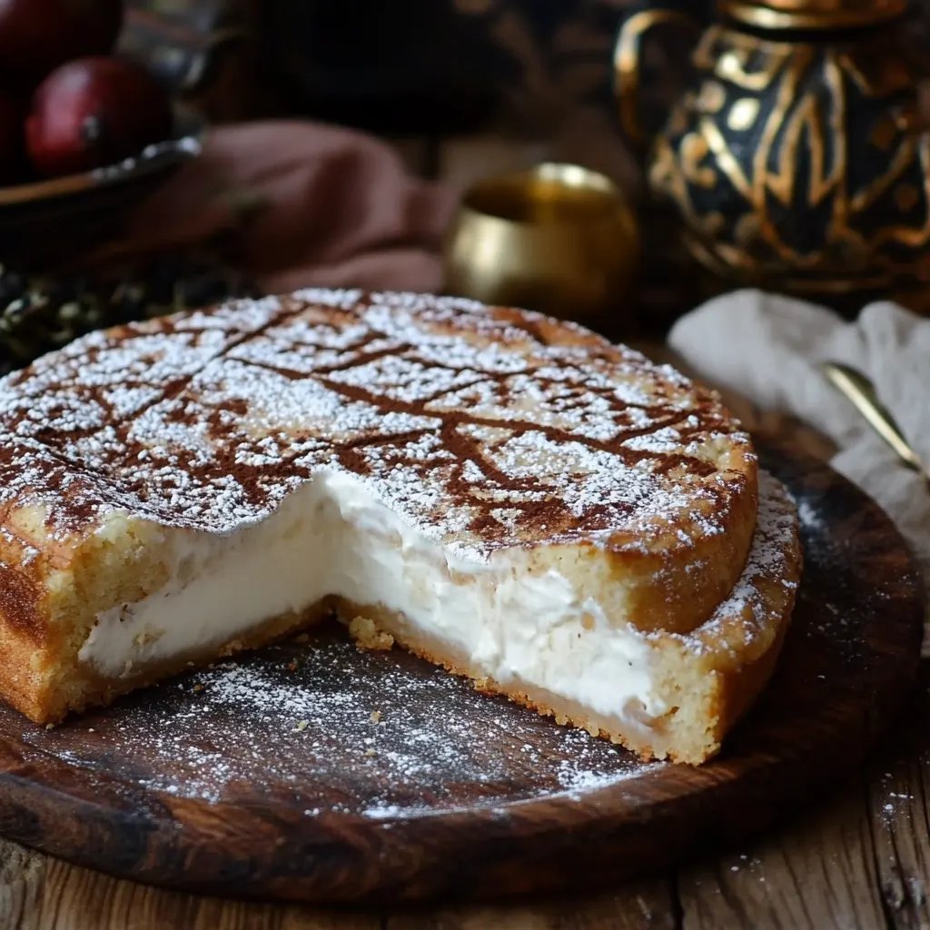 Spekulatius-Käsekuchen mit Noisette-Milchreis
