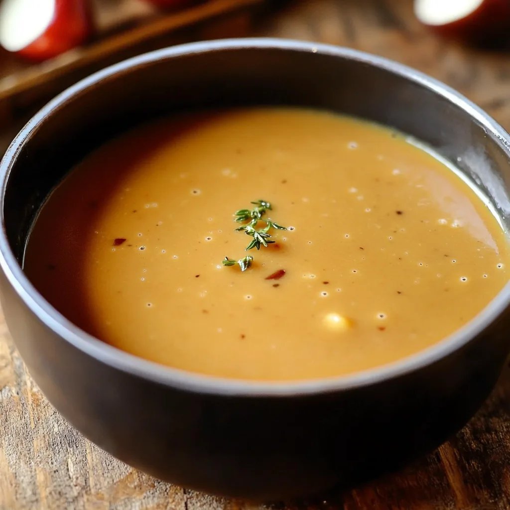Französische Maronensuppe mit frischem Rosmarin