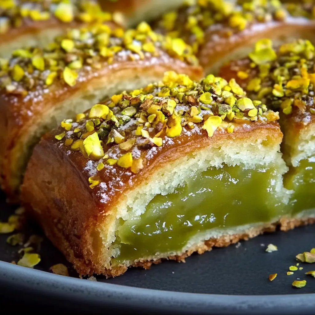 Einfacher gesunder Zitronenkuchen mit Pistazien