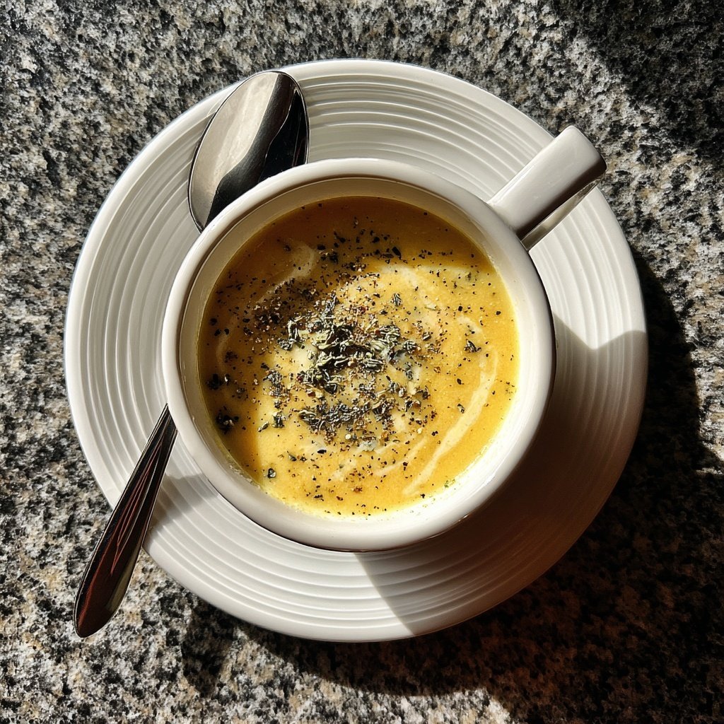 Blumenkohl Suppe Mit Frischkäse