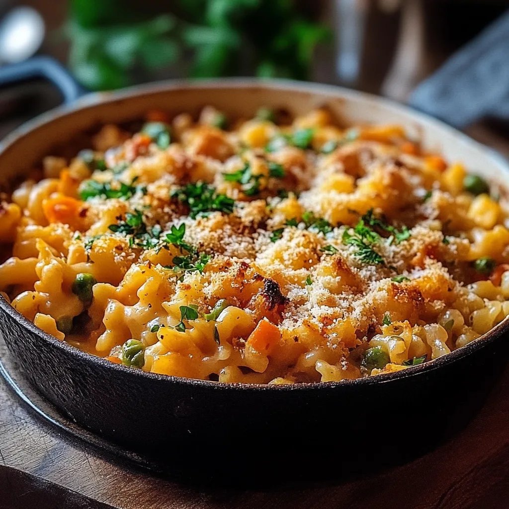 Spätzle-Auflauf mit Gemüse