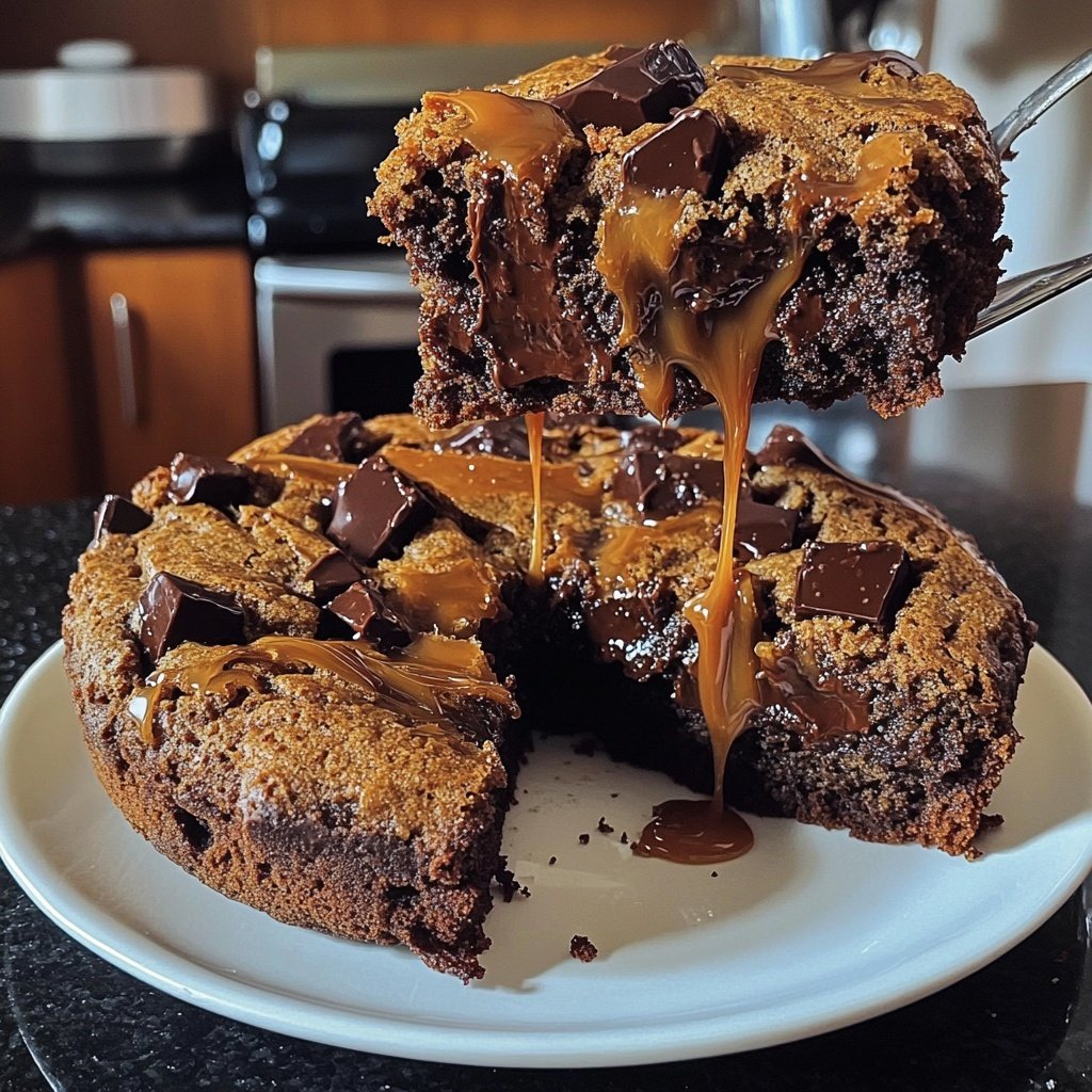 Fudgy Chewy Browkies (Brookies)