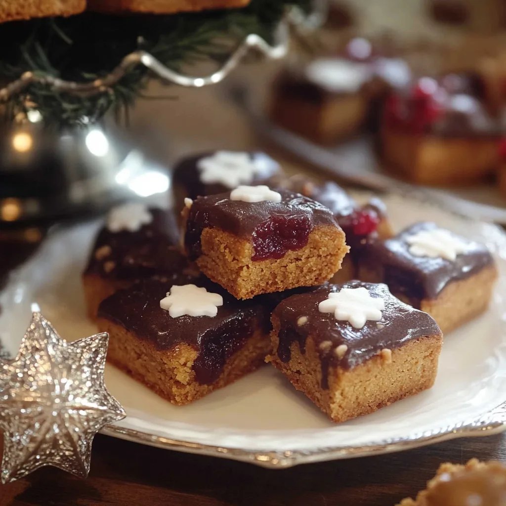 Gedeckter Lebkuchen!